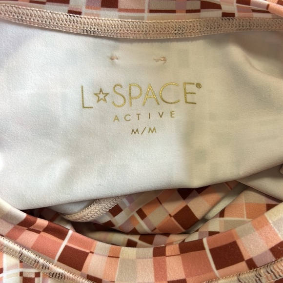 LSpace Aim High Active Crop Top Block Party Pullover Long Sleeve Shirt Sz M NEW - Picture 10 of 13